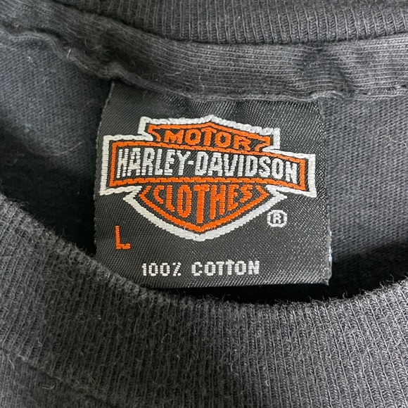 Vintage Harley Davidson Greater St. Louis Eagle T-Shirt Sz L - Picture 4 of 4